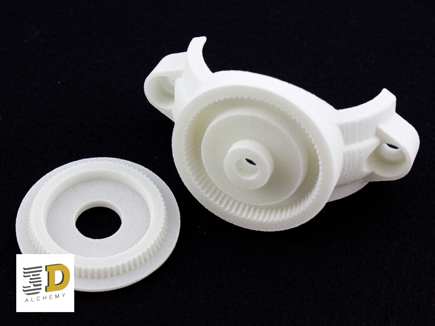 Prototype 3D Printed Nylon PA parts